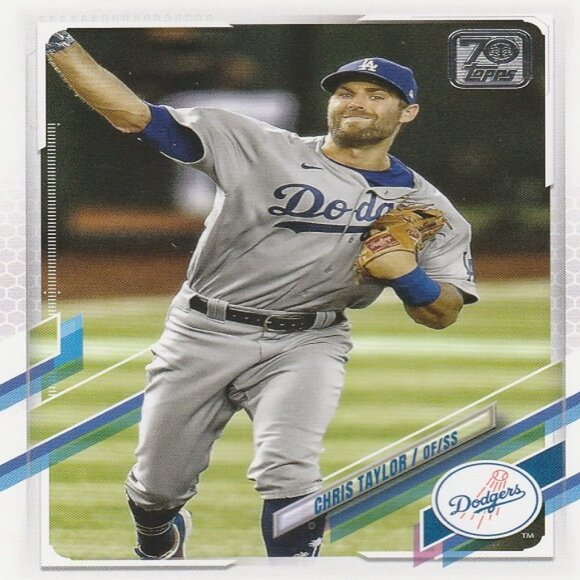 Chris Taylor - 2021 Topps MLB Card - Picture 1 of 2